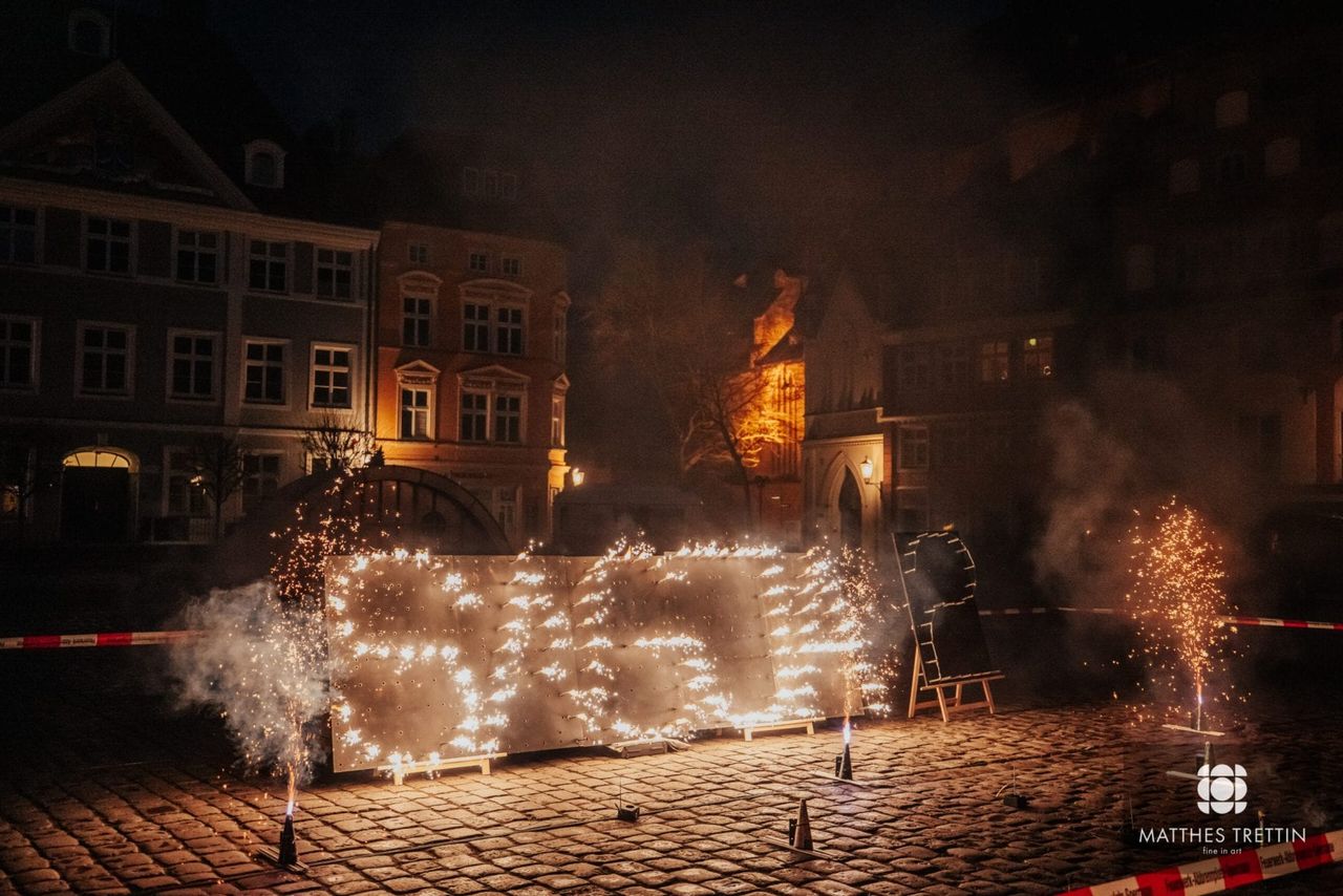 Lichterbild mit SAGJA